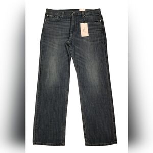 CALVIN KLEIN STRAIGHT FIT HIGH STRETCH DENIM JEANS 34 X 30